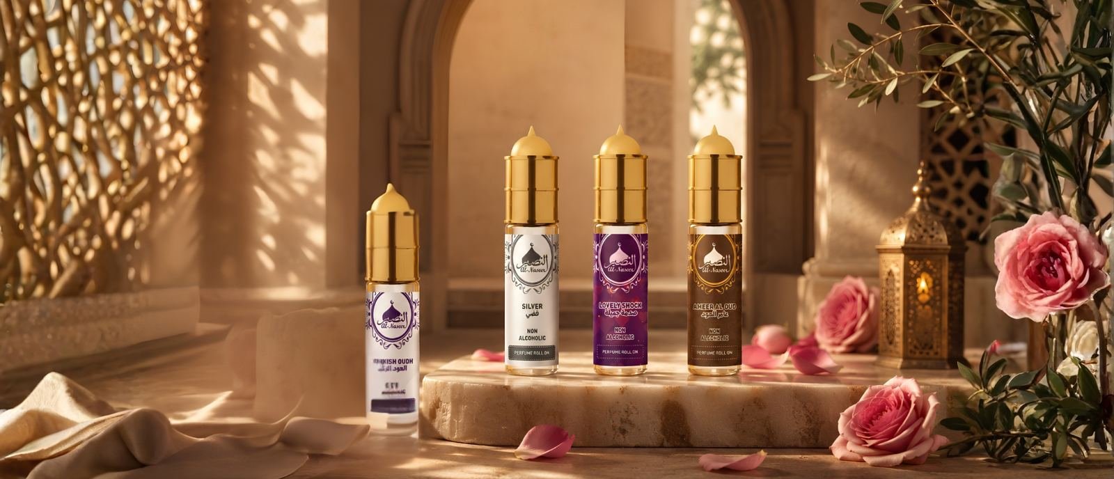 Al Naseer non-alcoholic perfume roll-ons